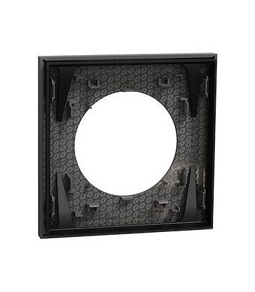 Plaque Odace 2025 Gris basalte 1 poste