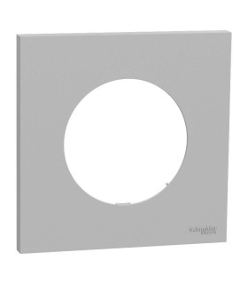 Plaque Odace 2025 Gris galet 1 poste