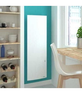 Radiateur connecté gain de place Ingénio 3 vertical blanc 1500W