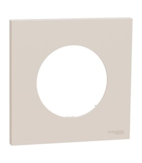Plaque Odace 2025 Beige sable 1 poste