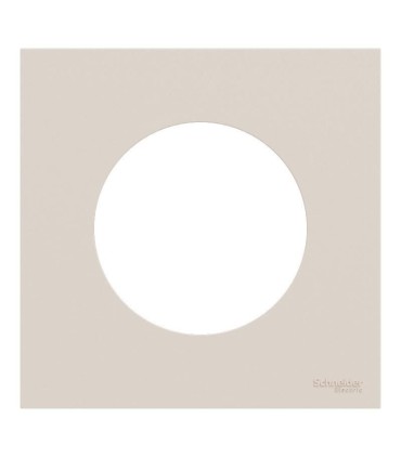 Plaque Odace 2025 Beige sable 1 poste