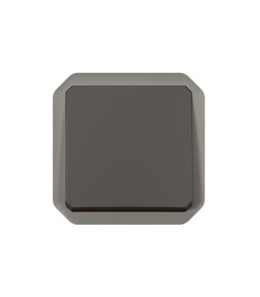 Poussoir NO Plexo composable anthracite / Legrand