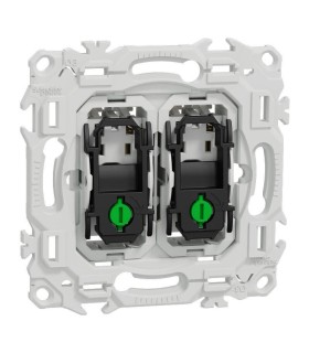 Mécanisme double va-et-vient ou poussoir Odace 2025 avec support