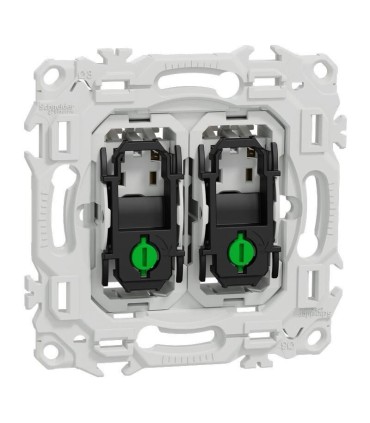 Mécanisme double va-et-vient ou poussoir Odace 2025 avec support