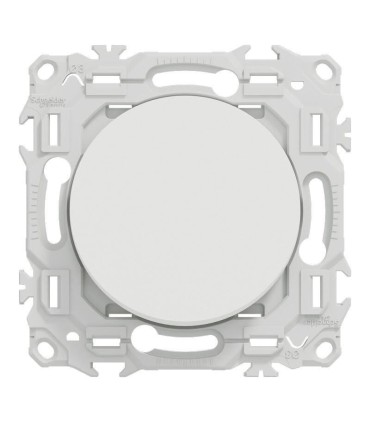 Odace 2025 Lot de 108 va-et-vient ou poussoir blancs