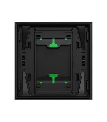 Odace 2025 Enjoliveur intégral noir 1poste pour va-et-vient ou poussoir