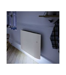 Radiateur connecté Divali pilotage intelligent horizontal 1500W blanc carat