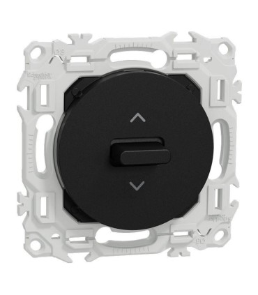 Commande volets roulants Odace 2025 (Inter ou BP) à levier - noir