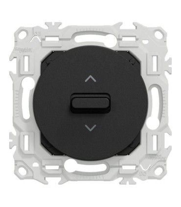 Commande volets roulants Odace 2025 (Inter ou BP) à levier - noir