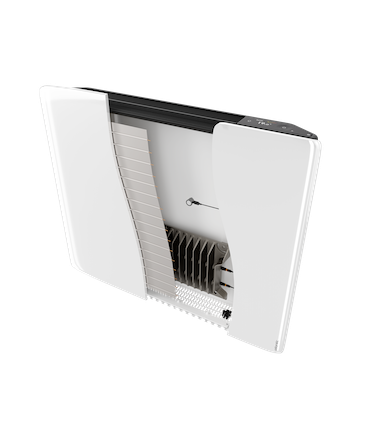 Radiateur connecté Divali pilotage intelligent horizontal 1000W gris étoilé