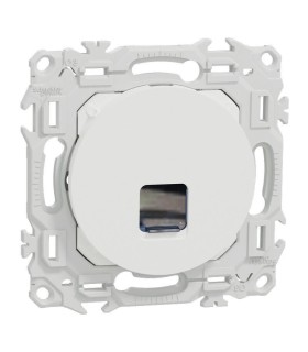 Odace 2025 Prise RJ45 Cat6 UTP blanche