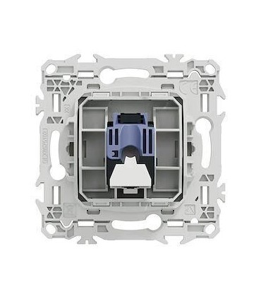 Prise RJ45 Cat6 UTP Odace 2025 noire