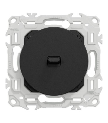 Odace 2025 Va-et-vient ou poussoir à levier noir