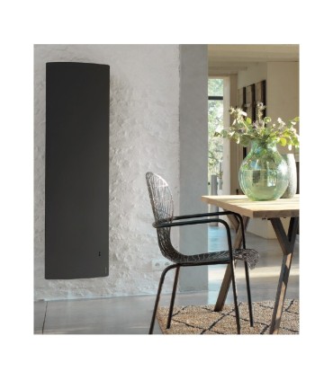 Radiateur connecté Divali pilotage intelligent vertical 1500W gris étoilé