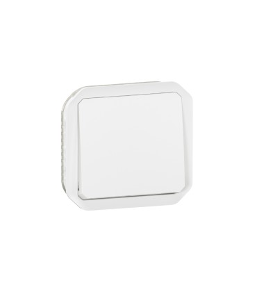Poussoir NO Plexo composable blanc / Legrand