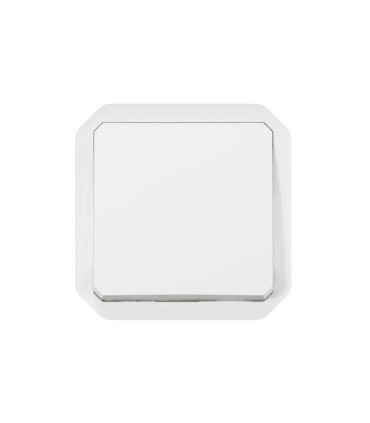 Poussoir NO Plexo composable blanc / Legrand