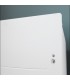 Radiateur connecté Agilia pilotage intelligent horizontal 1500W blanc