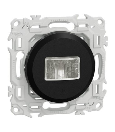 Détecteur de présence noir Odace 2025