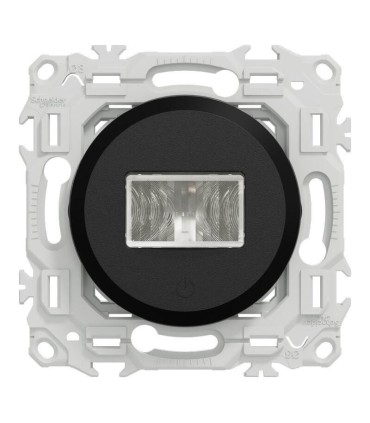 Détecteur de présence noir Odace 2025