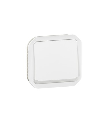 Poussoir NO-NF lumineux Plexo composable blanc / Legrand