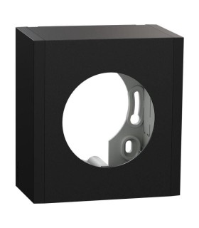 Boite saillie associable noire Odace 2025