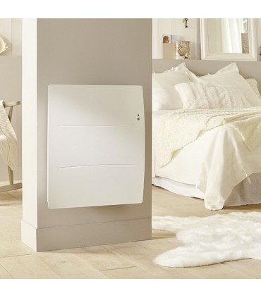 Radiateur connecté Agilia pilotage intelligent horizontal 1250W blanc