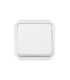 Poussoir NO-NF lumineux Plexo composable blanc / Legrand