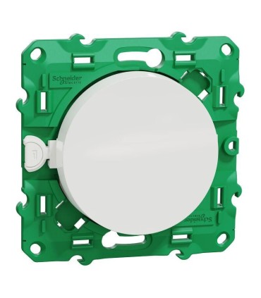 Odace sans fil sans pile interrupteur simple allumage - blanc