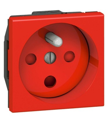 Mosaic Prise 2P+T à détrompage Rouge