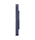 Odace Touch 2011, plaque 3 postes horiz. ou vert. entraxe 71mm bleu Cobalt