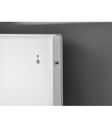 Radiateur Chaleur douce Equateur 4 horizontal blanc granit 1250W