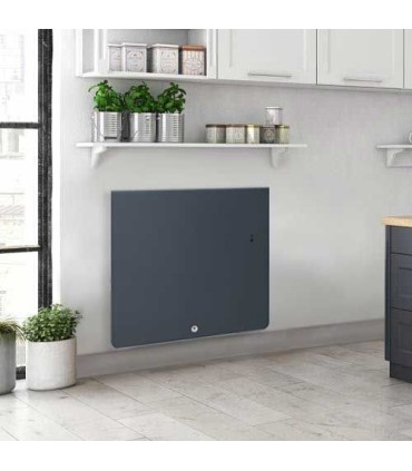 Radiateur Chaleur douce Equateur 4 horizontal gris ardoise 2000W