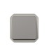 Poussoir NO-NF Plexo composable gris / Legrand