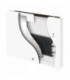 Radiateur Chaleur douce Equateur 4 plinthe blanc granit 1000W