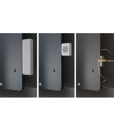 Radiateur Chaleur douce Equateur 4 vertical gris ardoise 2000W