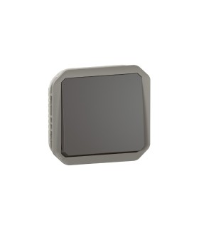 Poussoir NO-NF Plexo composable anthracite / Legrand