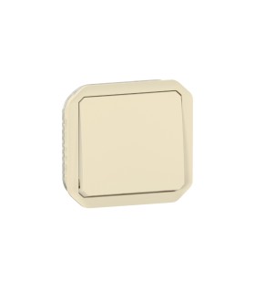 Interrupteur ou va-et-vient 10AX 250V Plexo composable sable / Legrand