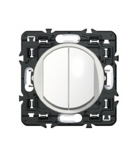 Double va et vient Céliane 10 AX blanc