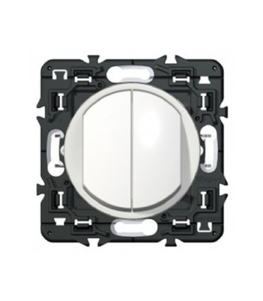 Double va et vient Céliane 10 AX blanc