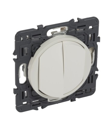 Double va et vient Céliane 10 AX blanc