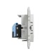 Prise RJ45 Multimedia Grade 3 Blanc Schneider Electric Odace
