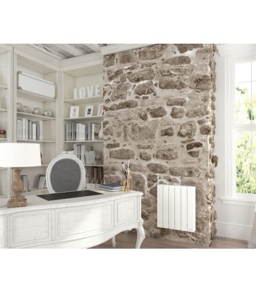 Radiateur chaleur douce Baléares 2 horizontal blanc 1500W