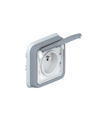 Prise de courant etanche 2p avec terre Legrand plexo ip55