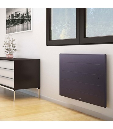 Radiateur Chaleur douce Ovation 3 horizontal gris ardoise 1500W
