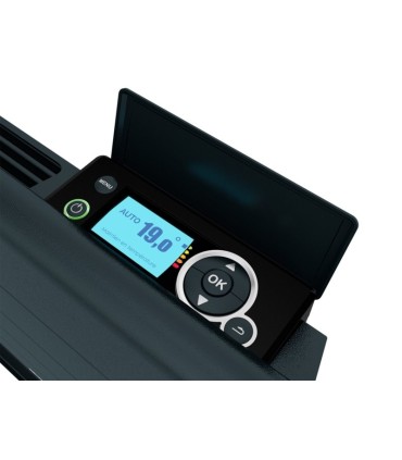 Radiateur Chaleur douce Ovation 3 horizontal gris ardoise 1000W