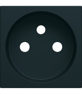 Enjoliveur prise de courant 2 pôles + terre gallery night / Hager