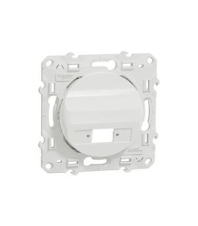 ODACE Schneider Prise OPTIQUE 1 Blanc