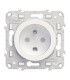 Prise de courant 2P+T à détrompage Odace Schneider Electric
