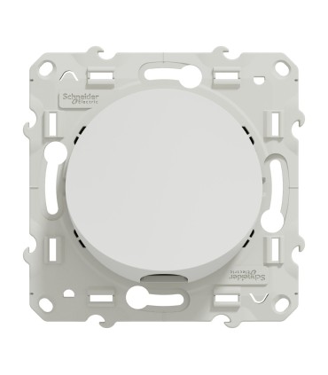 Sortie de câble Odace Schneider Electric blanc