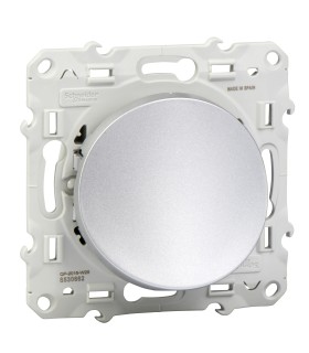 Sortie de câble Odace Schneider Electric Alu